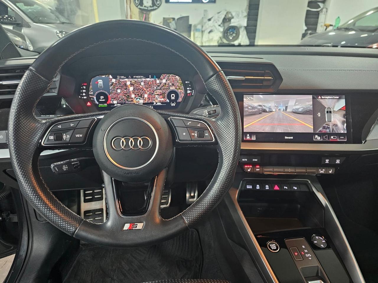 NUOVA AUDI A3 SPORTBACK S-LINE 35 TDI 150CV S-TRONIC IDENTITY BLACK