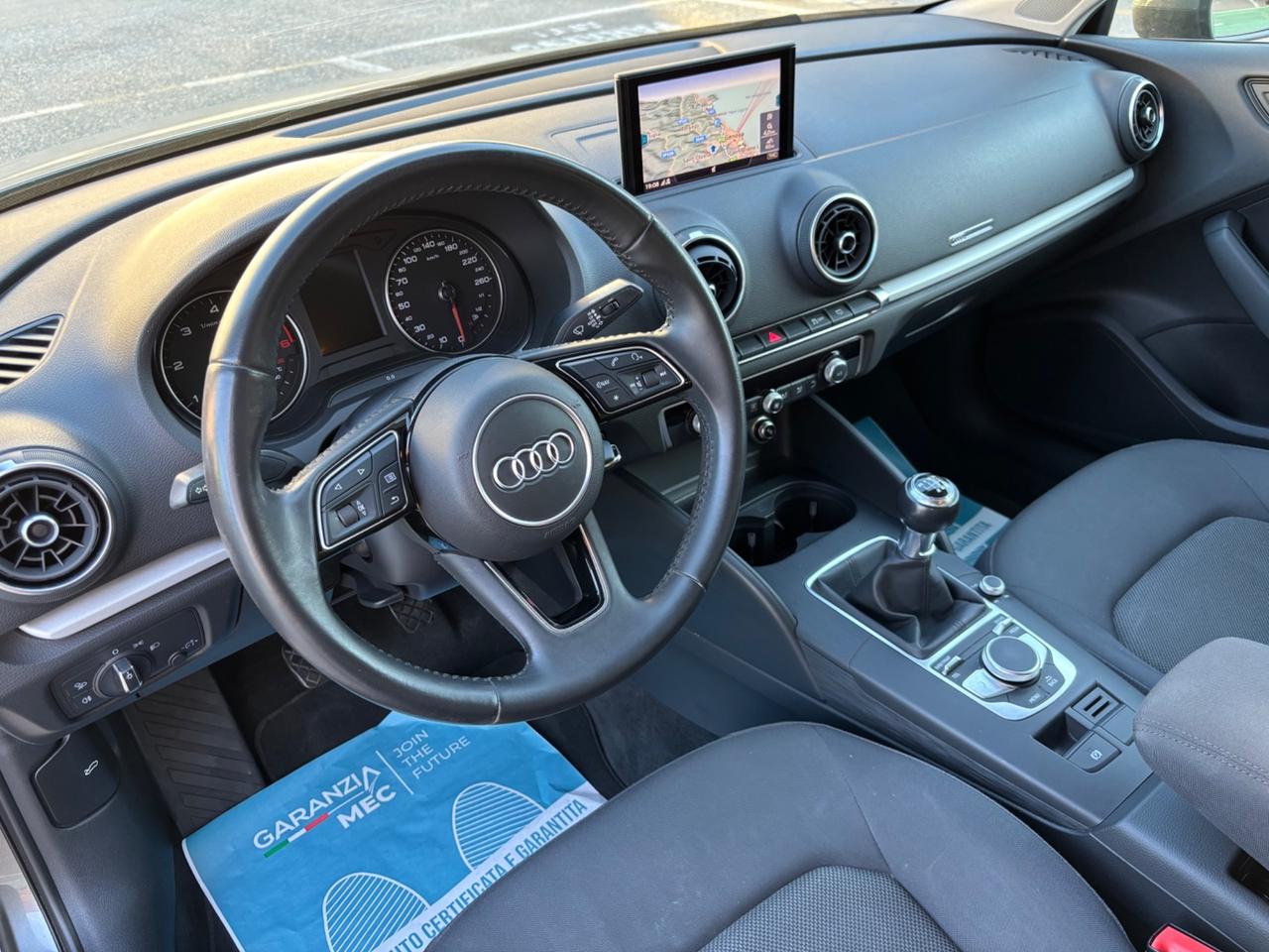 Audi A3 SPB 30 TDI 1.6 DIESEL 116cv NEOPATENTATI PERFETTA