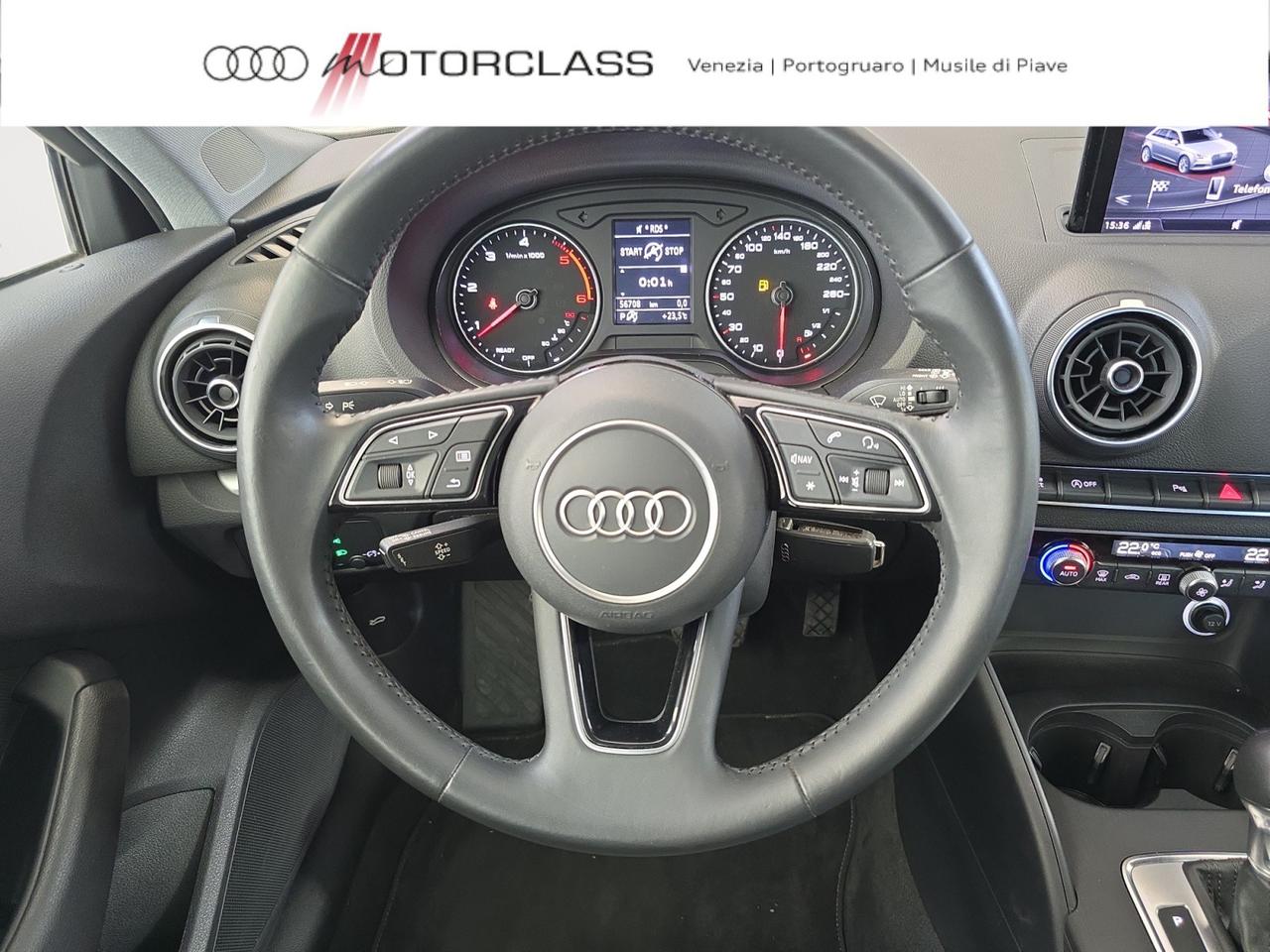 Audi A3 sportback 30 1.6 tdi 116cv business s tronic