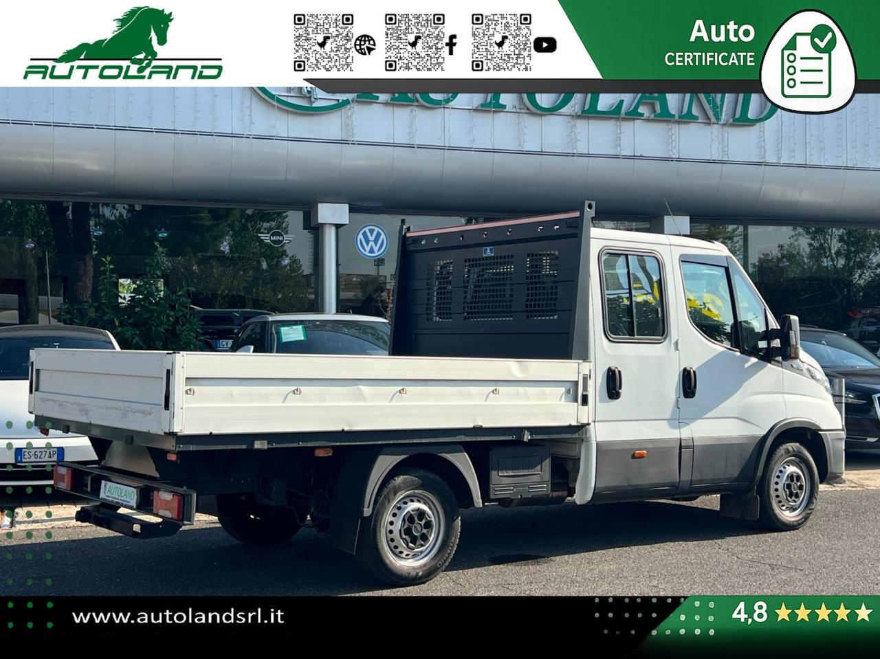 IVECO Daily 35 S14 D 3750 Doppia Cabina - WEBASTO - Clima Automatico - Gancio - Traino