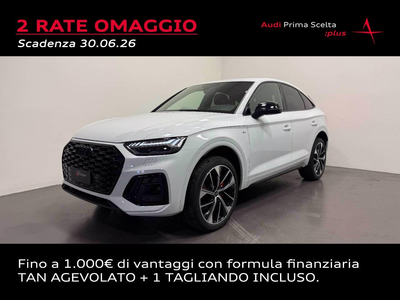 AUDI Q5 SPORTBACK 40 TDI MHEV S-TRONIC QUATTRO IDENTITY BLACK