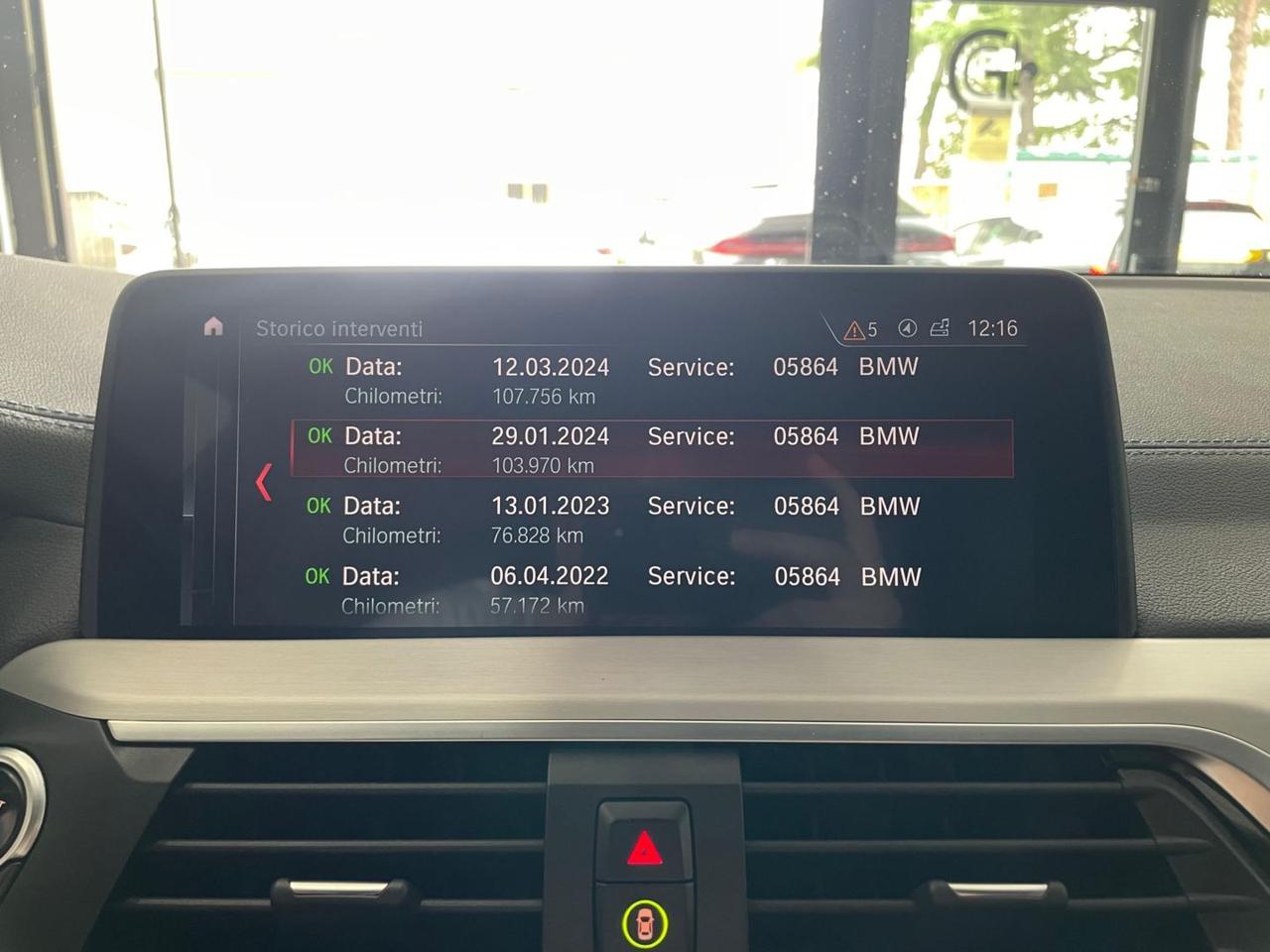 BMW X3 XDrive 25d M-Sport C.20" Led msport Camera Pelle