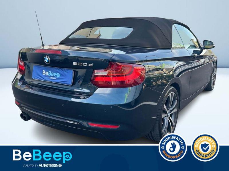 BMW Serie 2 Cabrio 220D CABRIO SPORT AUTO