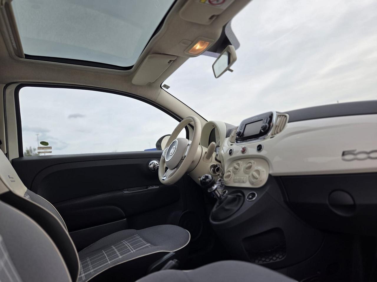 FIAT 500 1.2 69CV EASY POWER LOUNGE ANNO 2018