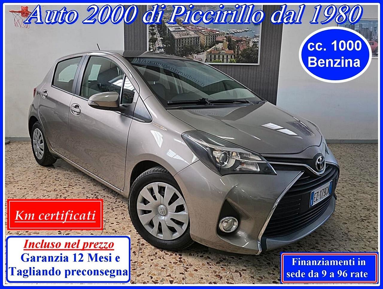Toyota Yaris 1000 5/P benzina Tagliando e Garanzia