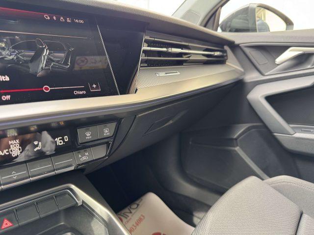 AUDI A3 Sportback 35 2.0 tdi s-tronic 150 CV