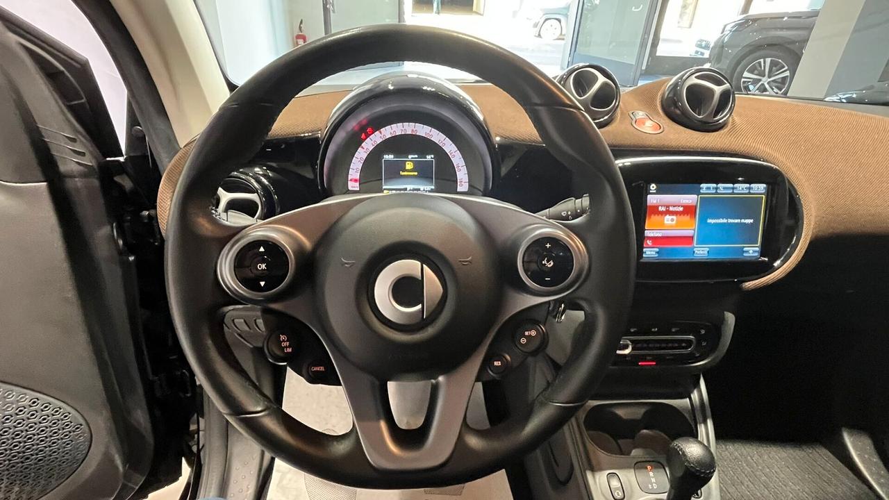 Smart ForTwo 1.0 Turbo Twinamic Perfect Fari Led Navy Tetto...