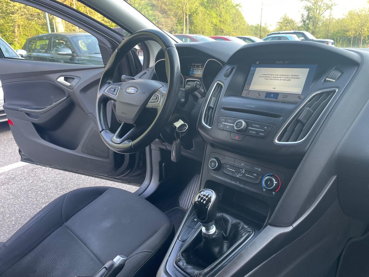 Ford Focus 1.5 EcoBlue 95 CV 5p. *Navi*Cerchi*Neopatentati*