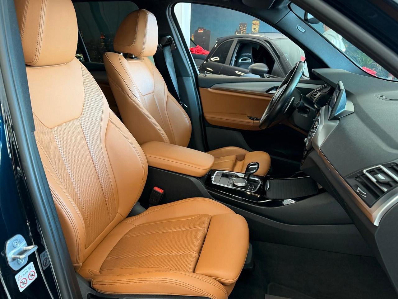 BMW X3 20D M-SPORT X-DRIVE MHEV 48V 190CV PELLE NAVI CAM ANNO 2022