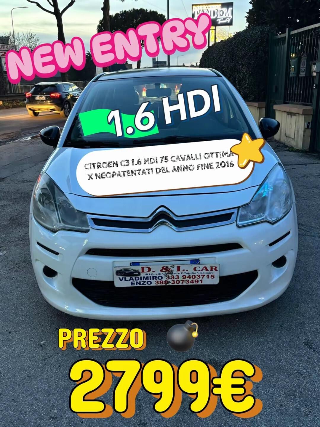 Citroen C3 BlueHDi 75 Live Edition