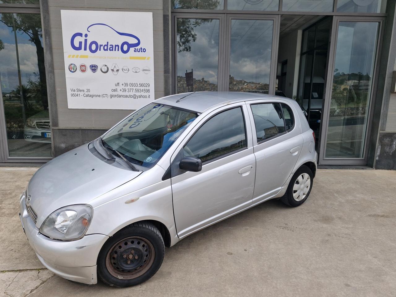 Toyota Yaris 1.4 tdi D-4D cat 5 porte Sol