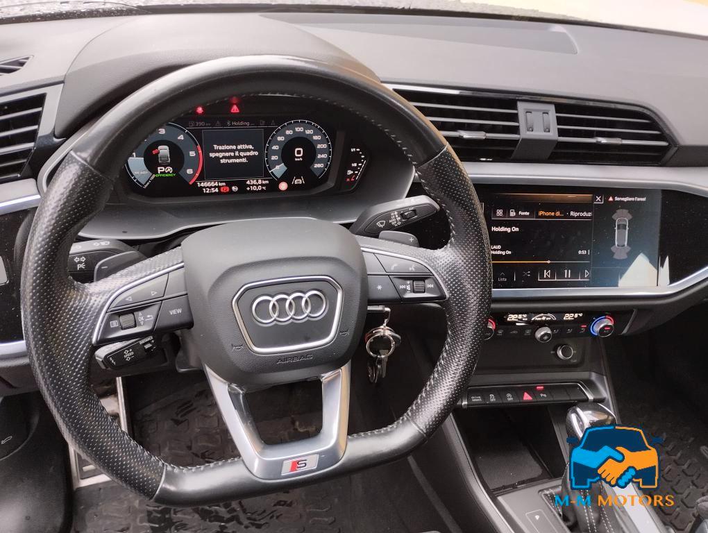 Audi Q3 Sportback 40 2.0 tdi S line edition quattro 190cv s-tronic