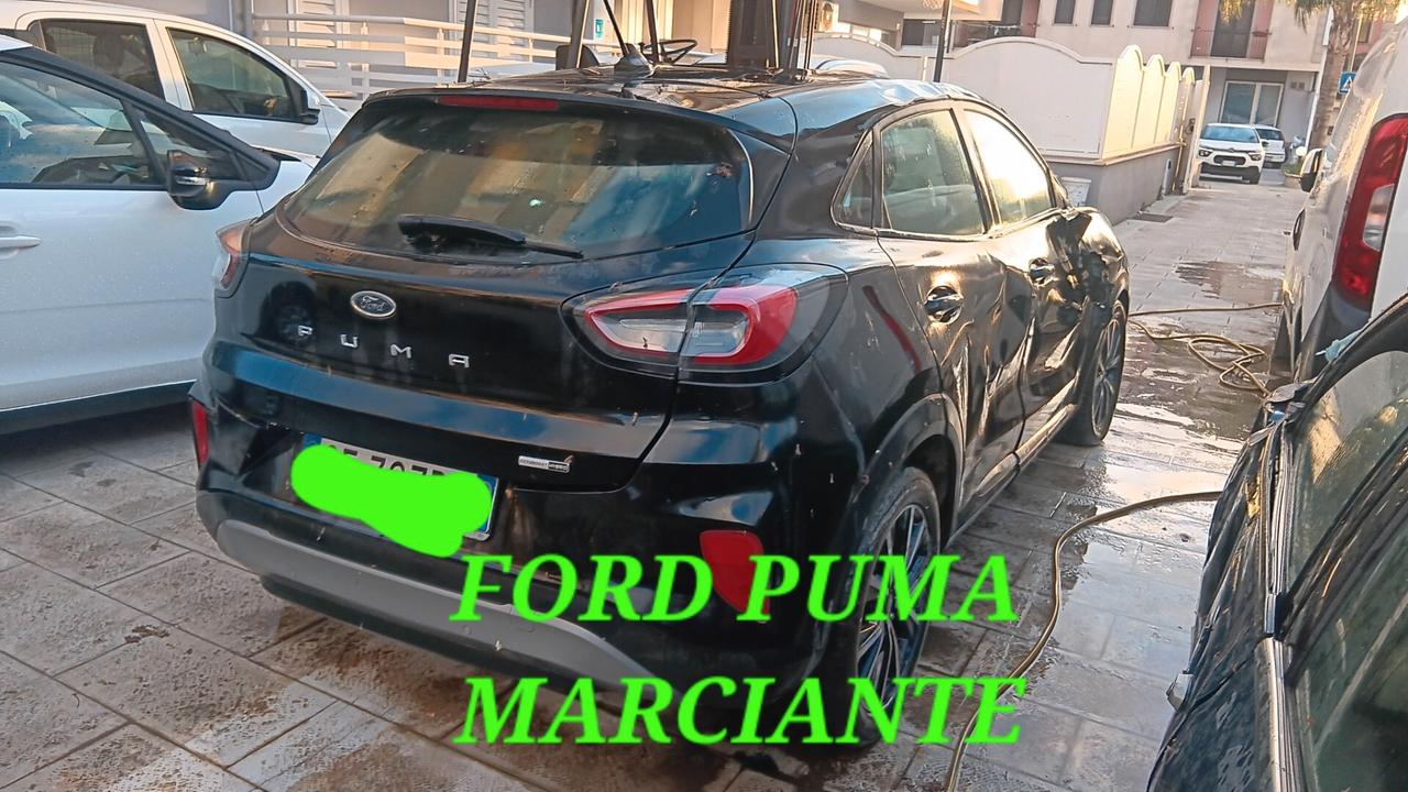 FORD PUMA TITANIUM INCIDENTATA SINISTRATA MONDIALCARS