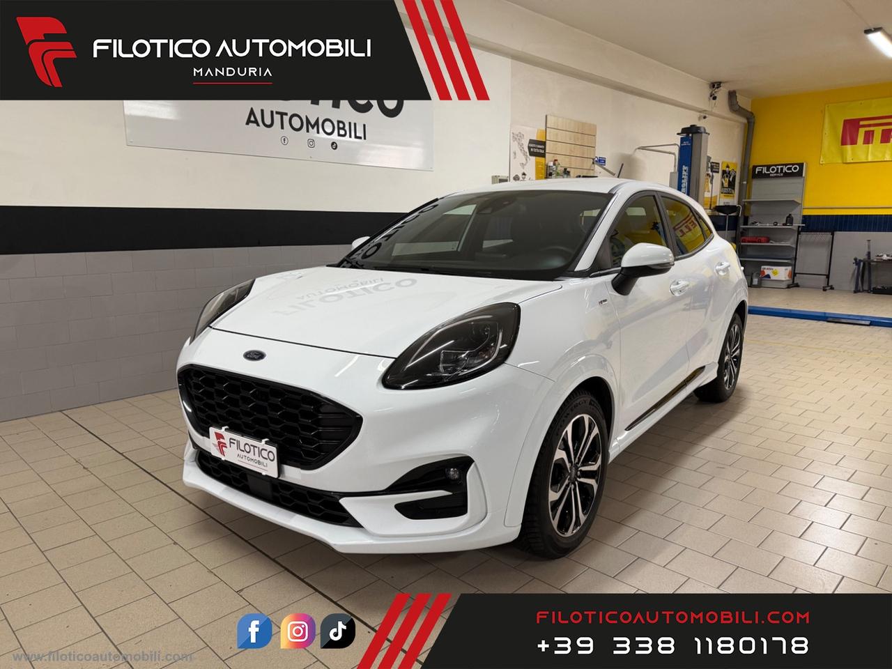 FORD Puma 1.0 EcoBoost Hyb. 125 CV ST-L. MOTORE A CATENA HYBRID