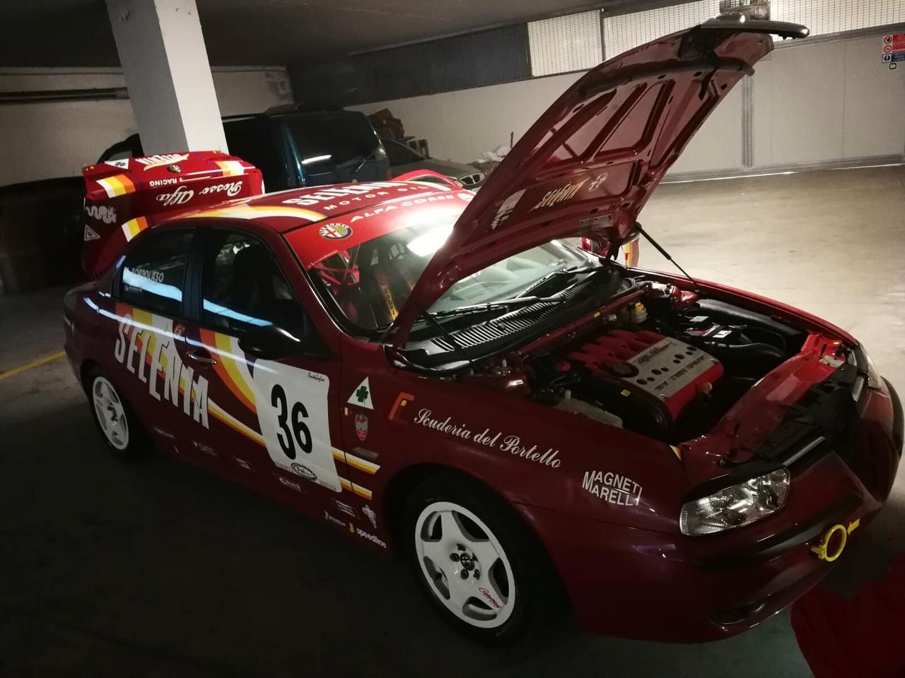 Alfa Romeo 156 TROFEO UFFICIALE GRUPPO N SELENIA