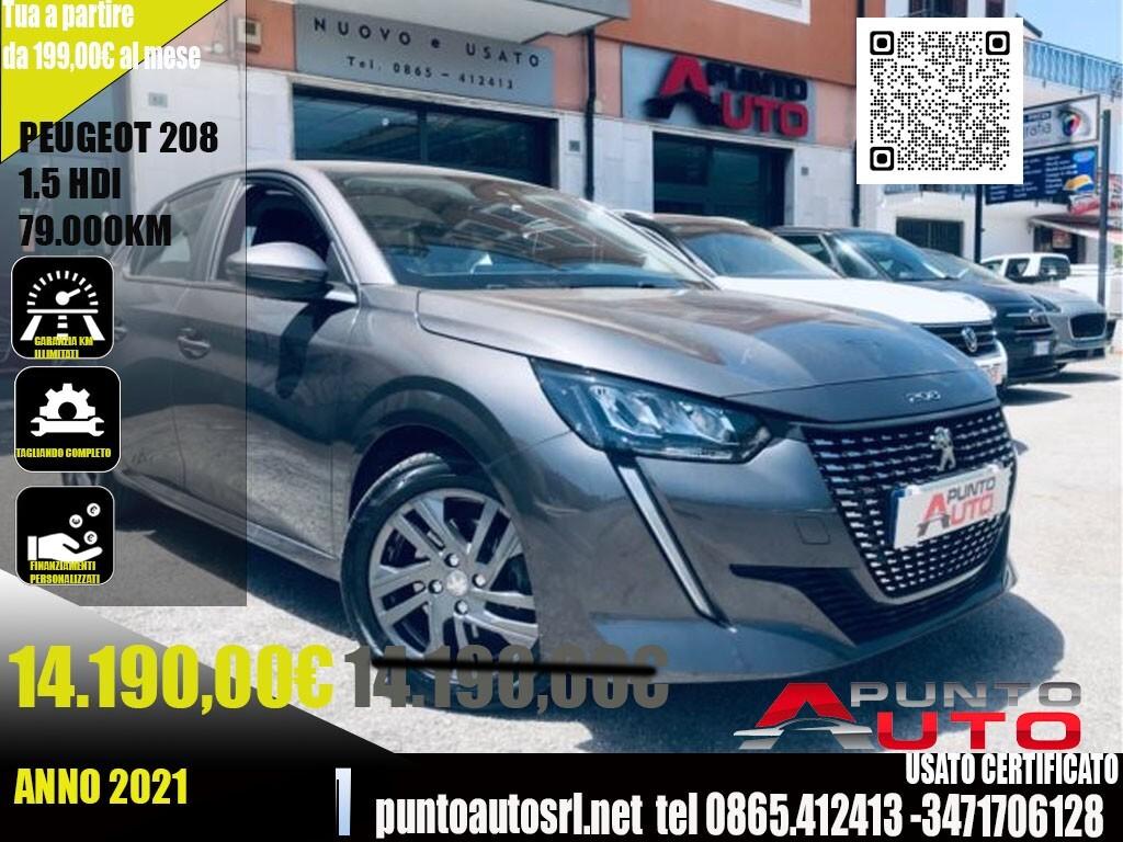 Peugeot 208 BlueHDi 100 Stop&Start 5 porte BUSINES