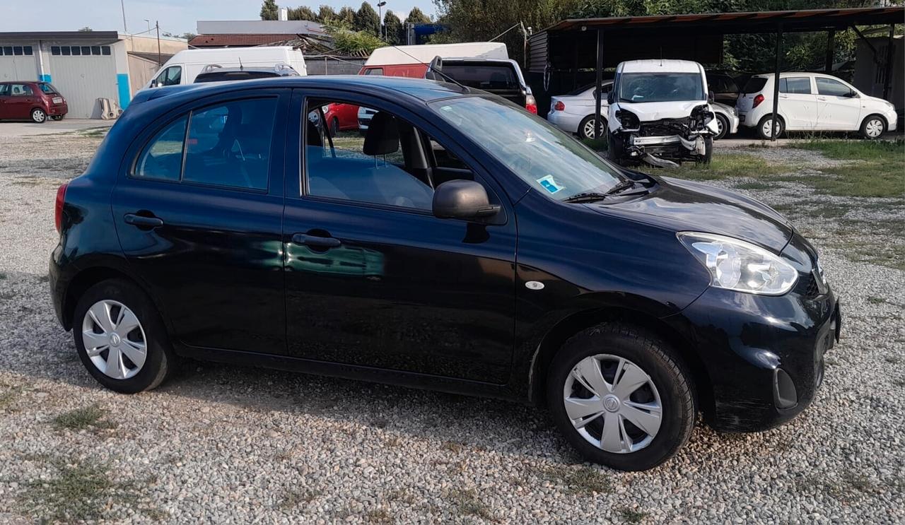 Nissan Micra 1.2 benzina gpl del 2017