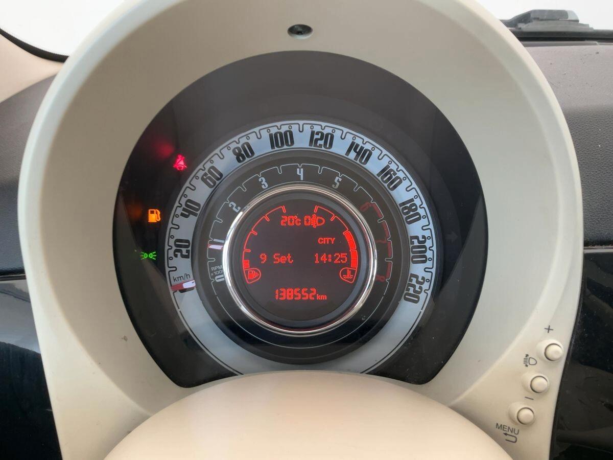 Fiat 500 1.2 1.2 GPL VER LOUNGE 11/2019 UFFICIALE ITALIANA CON TETTO PANORAMICO