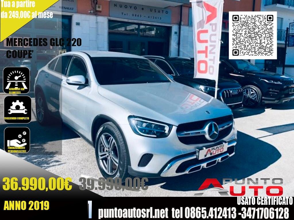Mercedes-benz GLC 220 4Matic Coupe PELLE TELEC