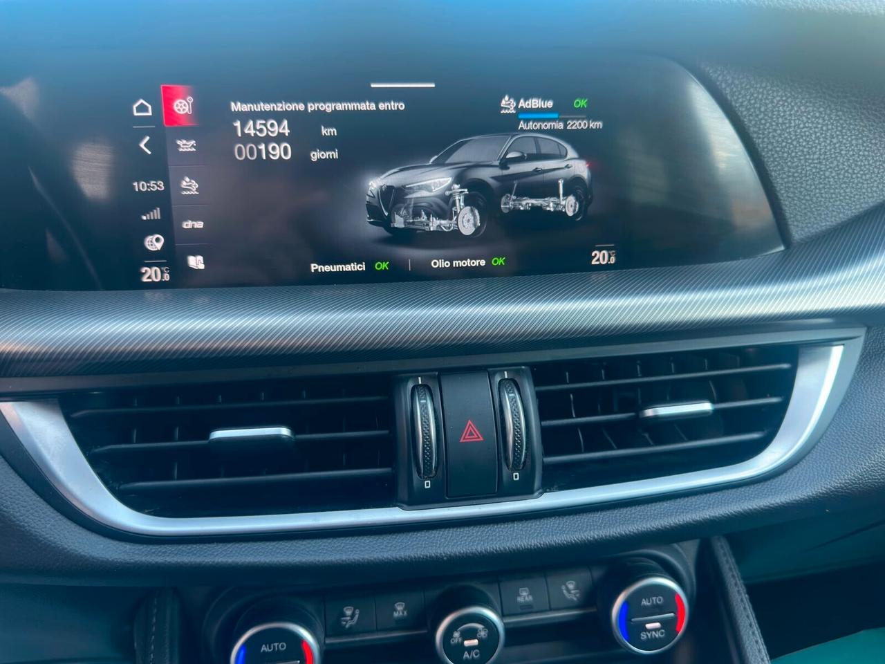 Alfa Romeo Stelvio 2.2 Turbodiesel 190 CV AT8 Q4 Sprint