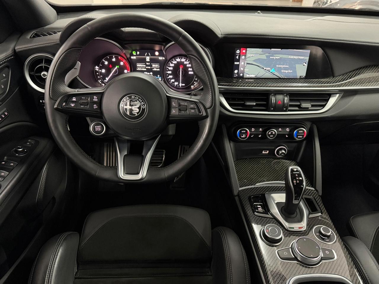 Alfa Romeo Stelvio 2.2 TD 210 CV VELOCE Ti DISTRIBUZIONE OK CARBONIO