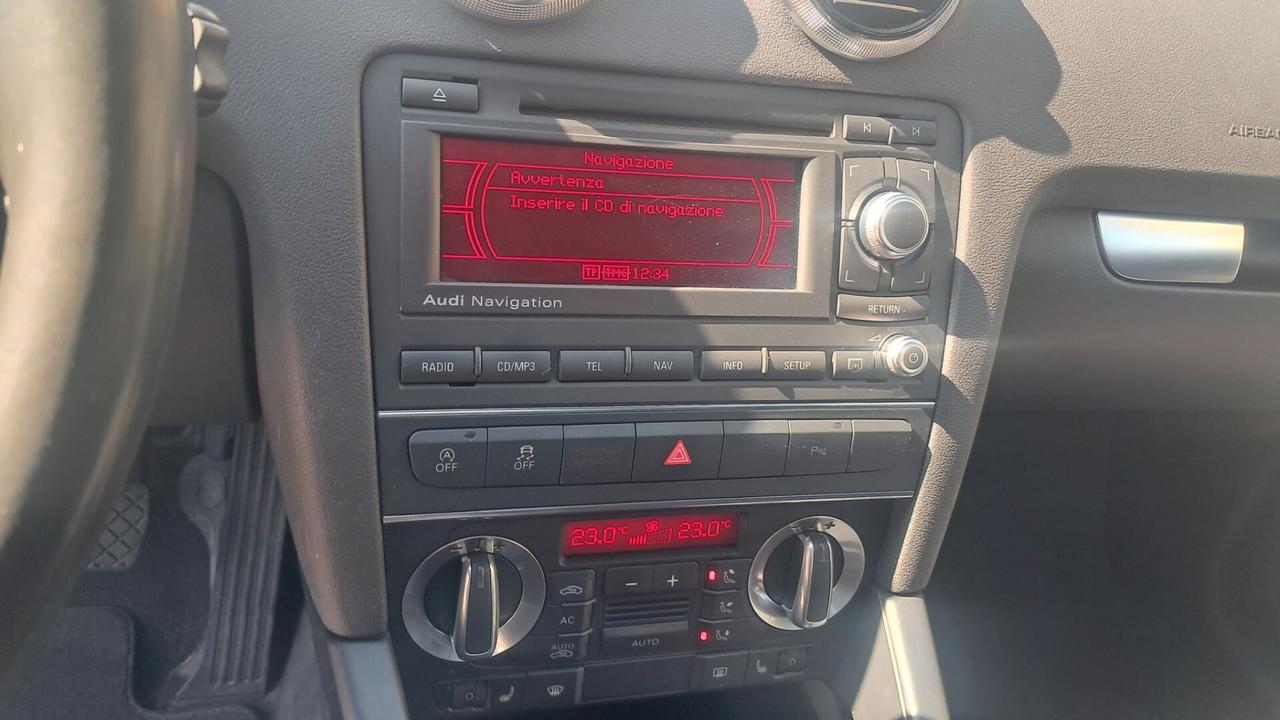 Audi A3 SPB 2.0 TDI 170 CV F.AP. quattro Ambition