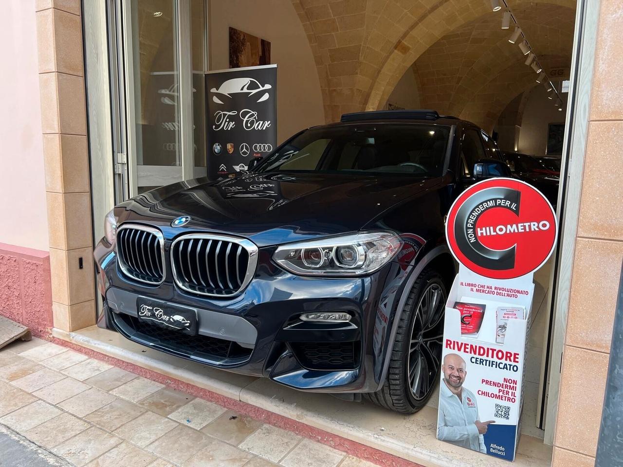 BMW X4 M-SPORT X 2.0 X-DRIVE 190CV TETTO PELLE NAVI ANNO 2019