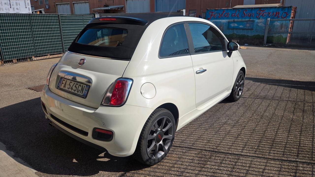 Fiat 500 s cabrio unico proprietario