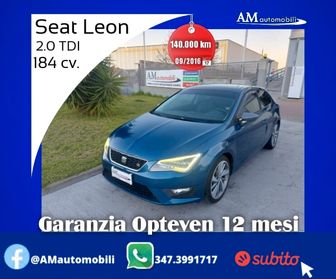 Seat Leon 2.0 TDI 184 cv. 3 porte FR *GAR. 12 MESI