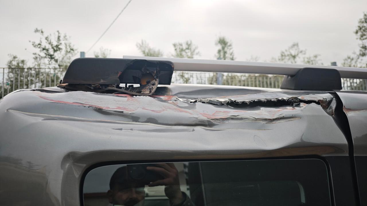 Fiat Doblò 1.6 M-Jet 7 posti incidentato solo parte superiore