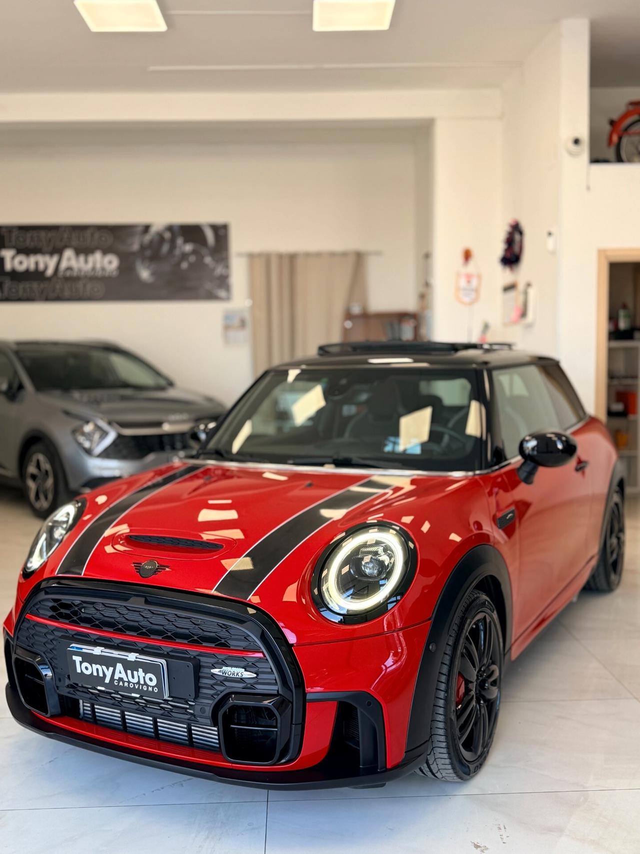 Mini 2.0 John Cooper Works Anniversary Edition TETTO APRIBILE,LUCI SOFFUSE,TELECAMERA,APPLE CARPLAY