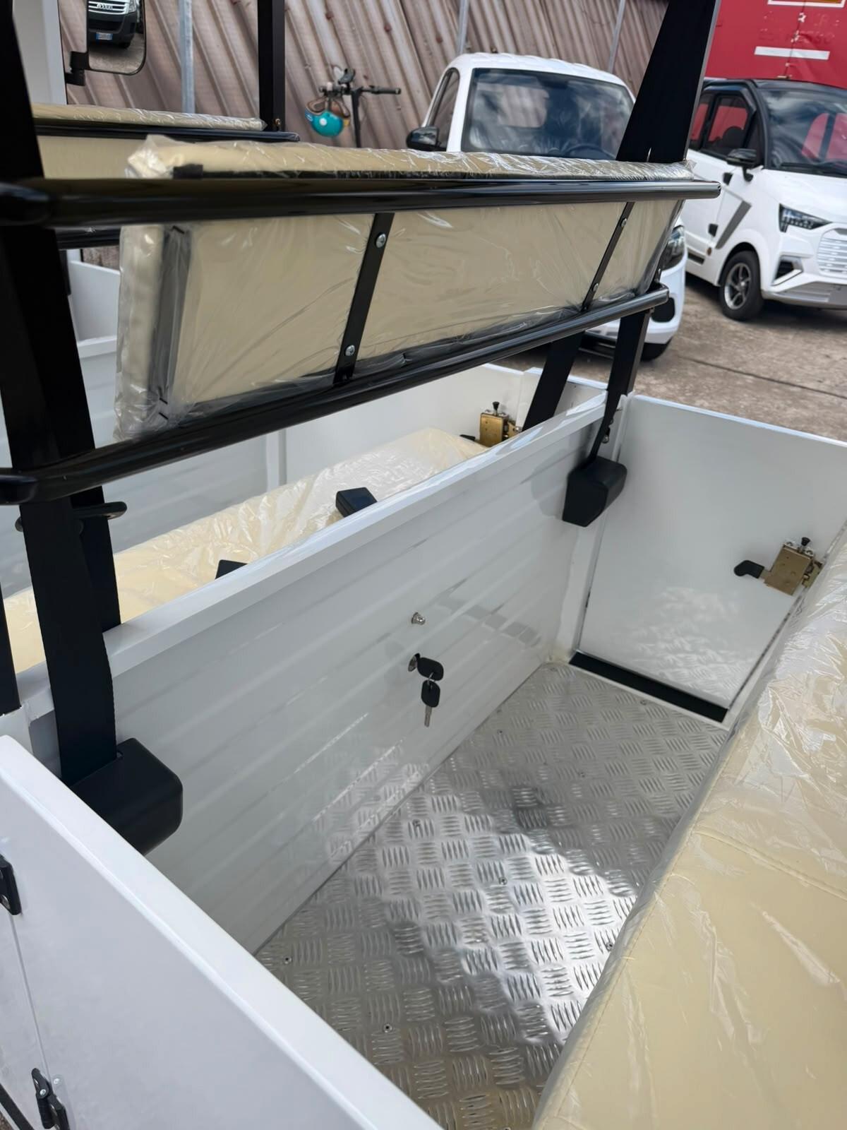 Altro Altro Nuova Ape CALESSINO ELETTRICO MODELLO ITALY 5 posti