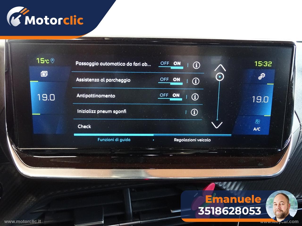 PEUGEOT 2008 motore elettrico 136 CV GT Line