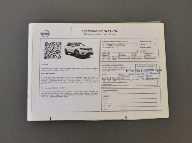 NISSAN X-Trail 2.0 dCi 4WD Tekna Automatica Unico Proprietario