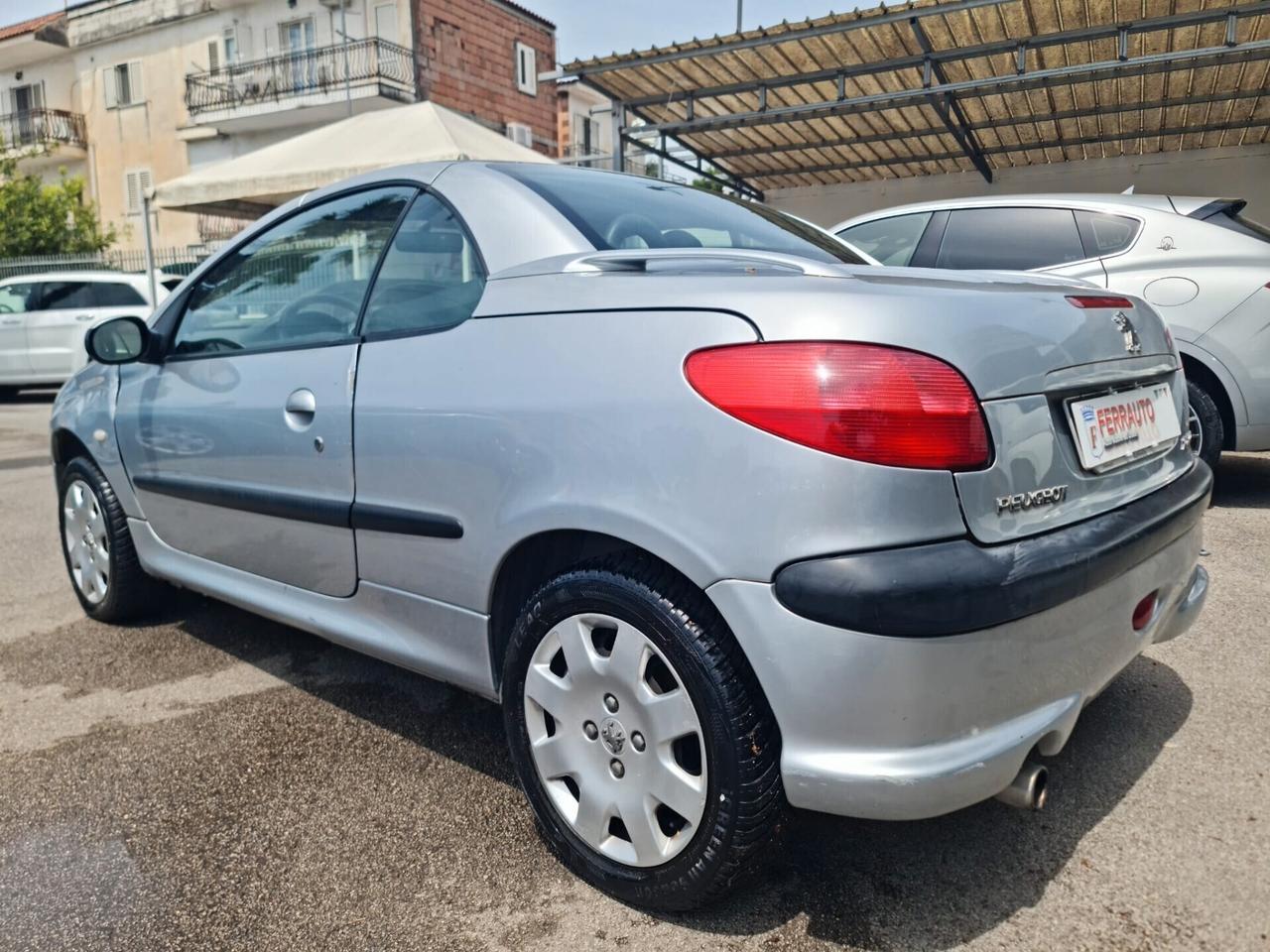 PEUGEOT 206 COUPE' CABRIOLET 1.6BENZINA 110CV PLUS