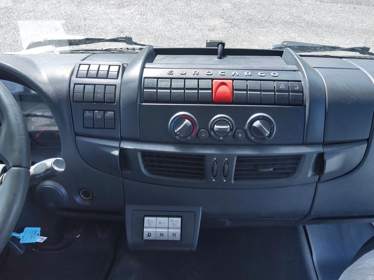 IVECO ML 120E25 - CASSONE RIBALTABILE TRIL. CON GRU DIETRO CABINA - BLOC. DIFF. (C17)