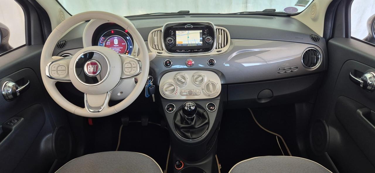 FIAT 500 BENZINA 1.2 69CV LOUNGE 09/2015