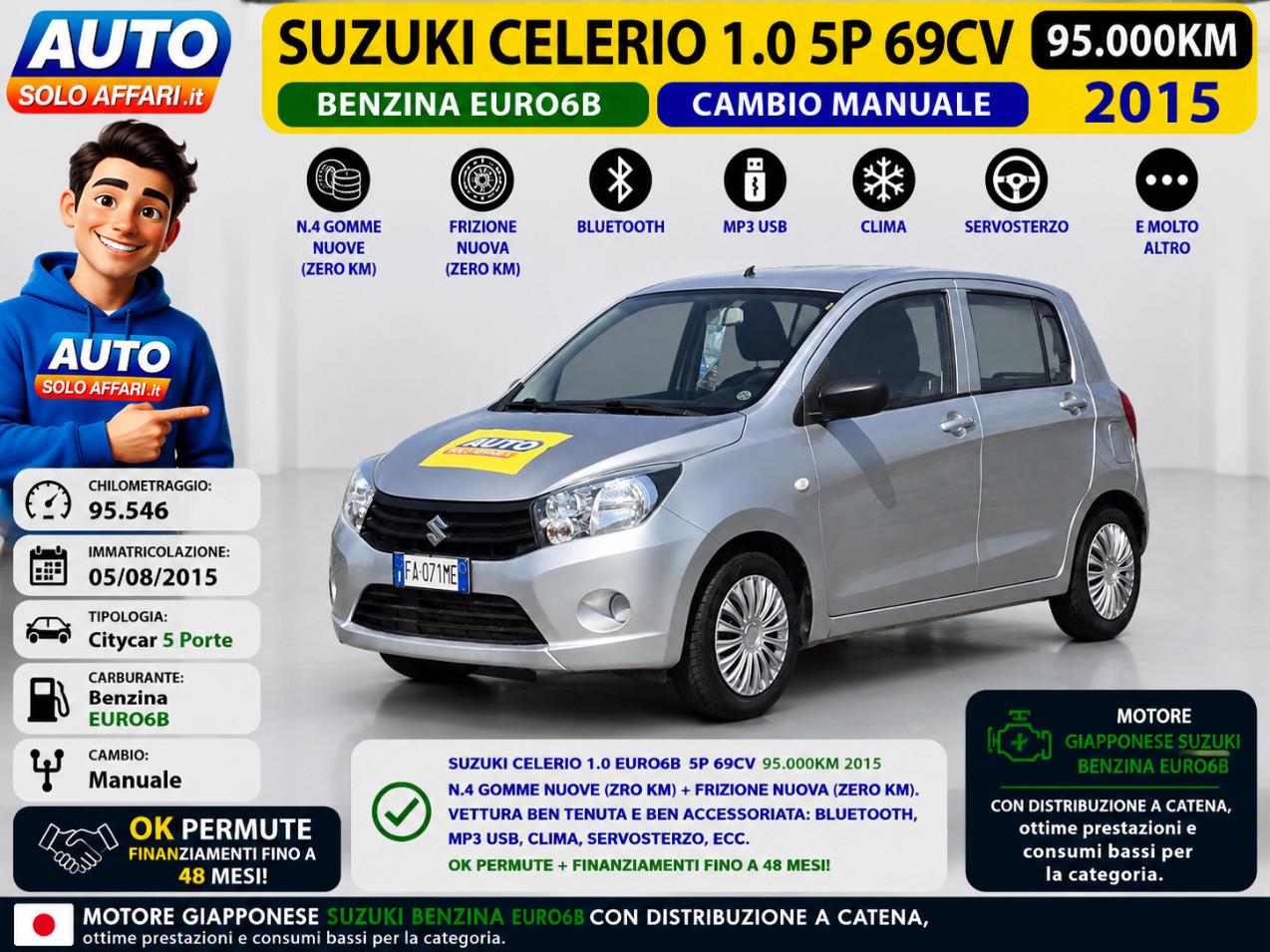 Suzuki Celerio 1.0 SUZUKI CELERIO 1.0 EURO6B 95.000KM NEOPATENTATI/RATE/PERMUTE