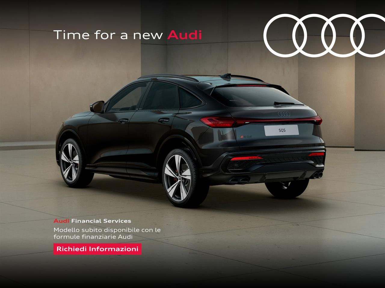 Audi SQ5 ssportback 3.0 tfsi mhev+ sport attitude quattro 367cv s-tronic