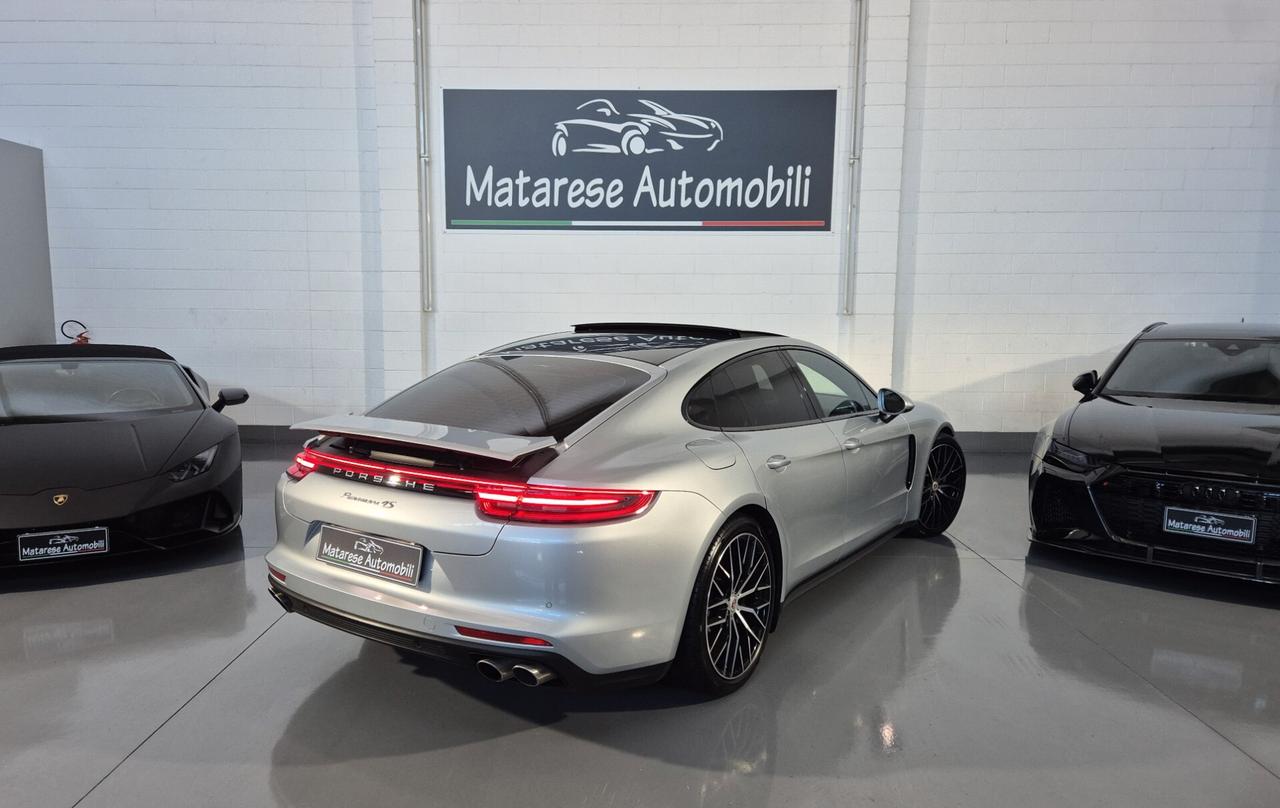 Porsche Panamera 4.0 V8 421cv Tetto PASM FullLed Radar GARANZIA