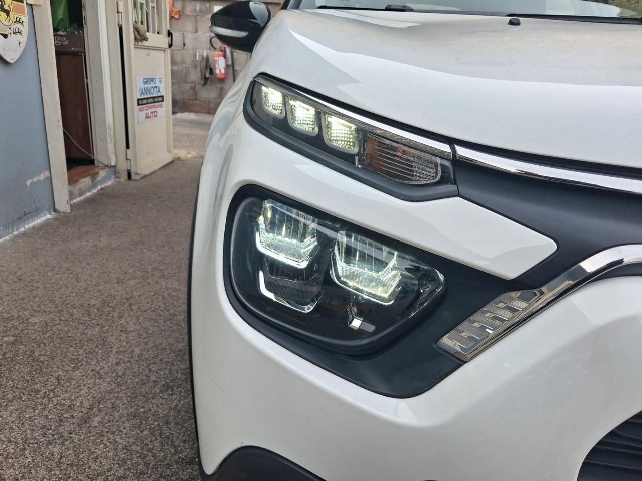 Citroen C3 BlueHDi 102 C.V. FARI FULL LED ITALIANA GARANZIA 12 MESI CON CERTIFICARTO DI CONFORMITA'