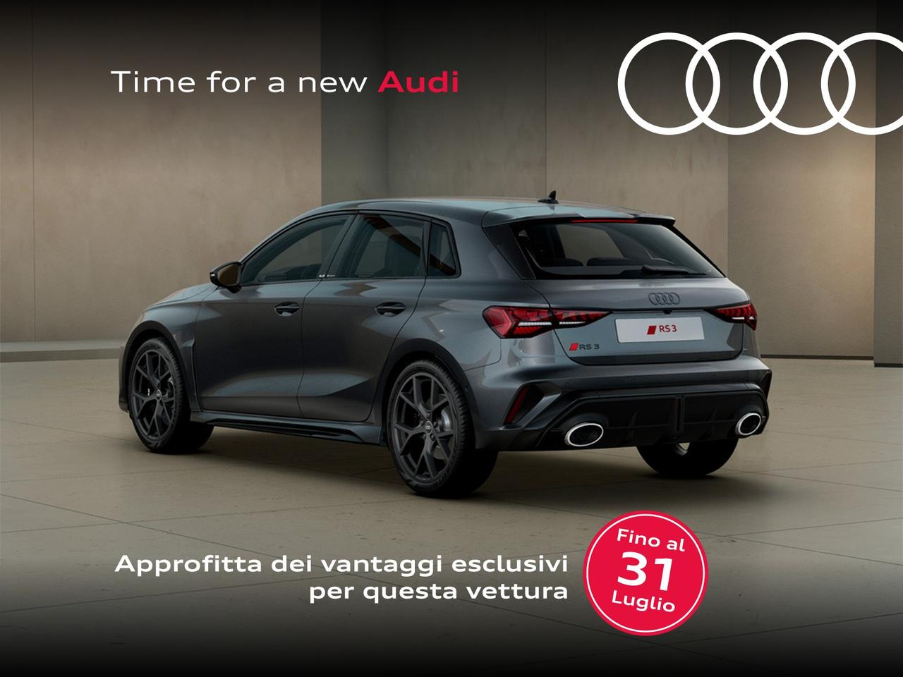 Audi RS3 sportback 2.5 tfsi quattro s-tronic
