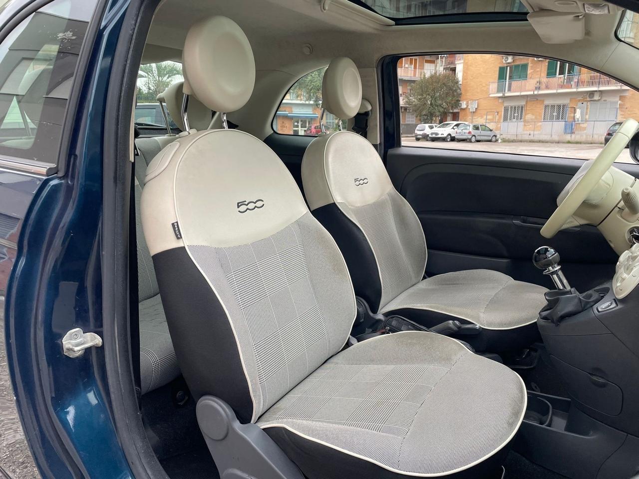 Fiat 500 Restayling 1.2Benz Full Lounge solo130milaKM