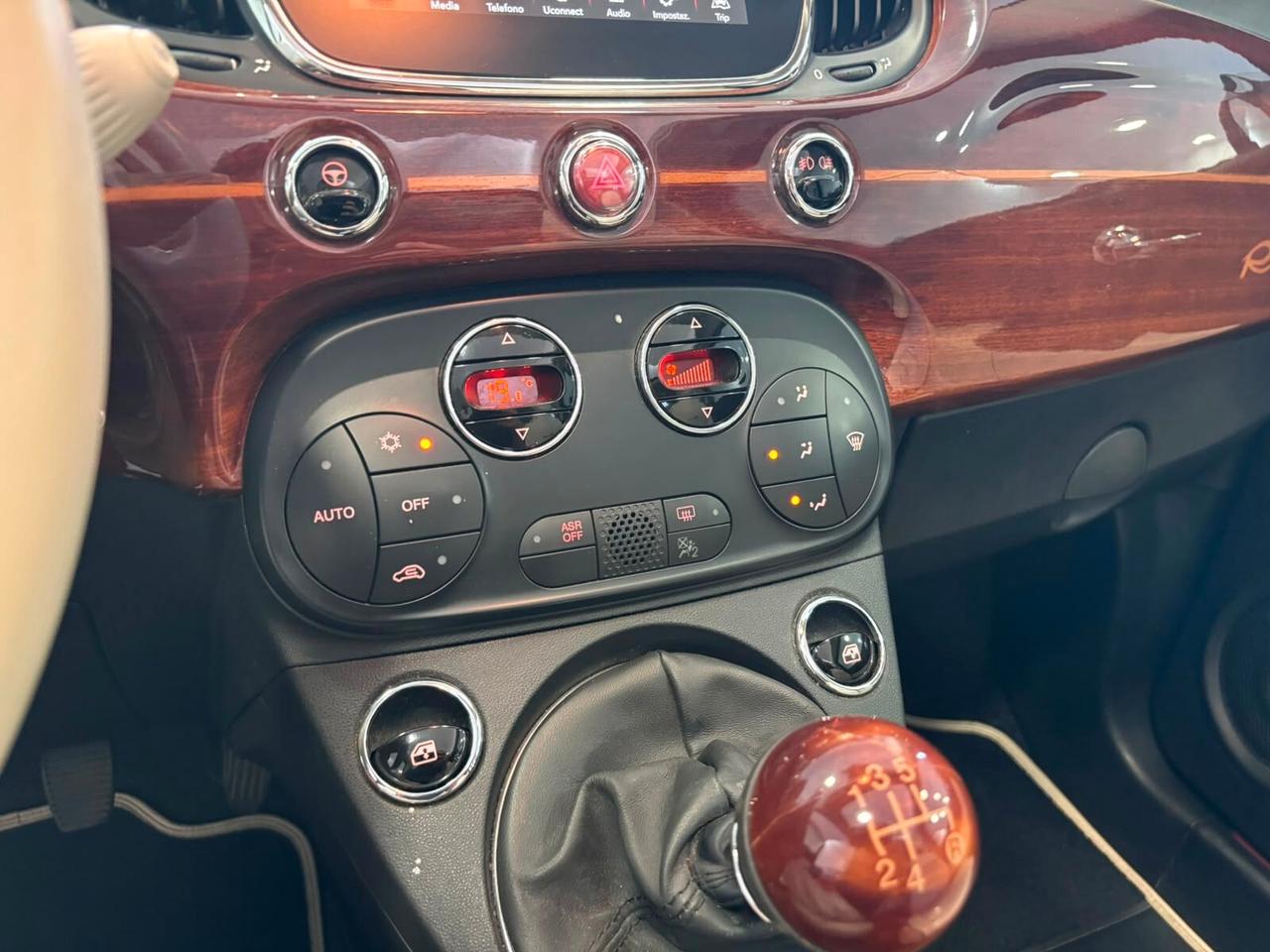 FIAT 500 1.2 CABRIO EDITIONE LIMITATA RIVA