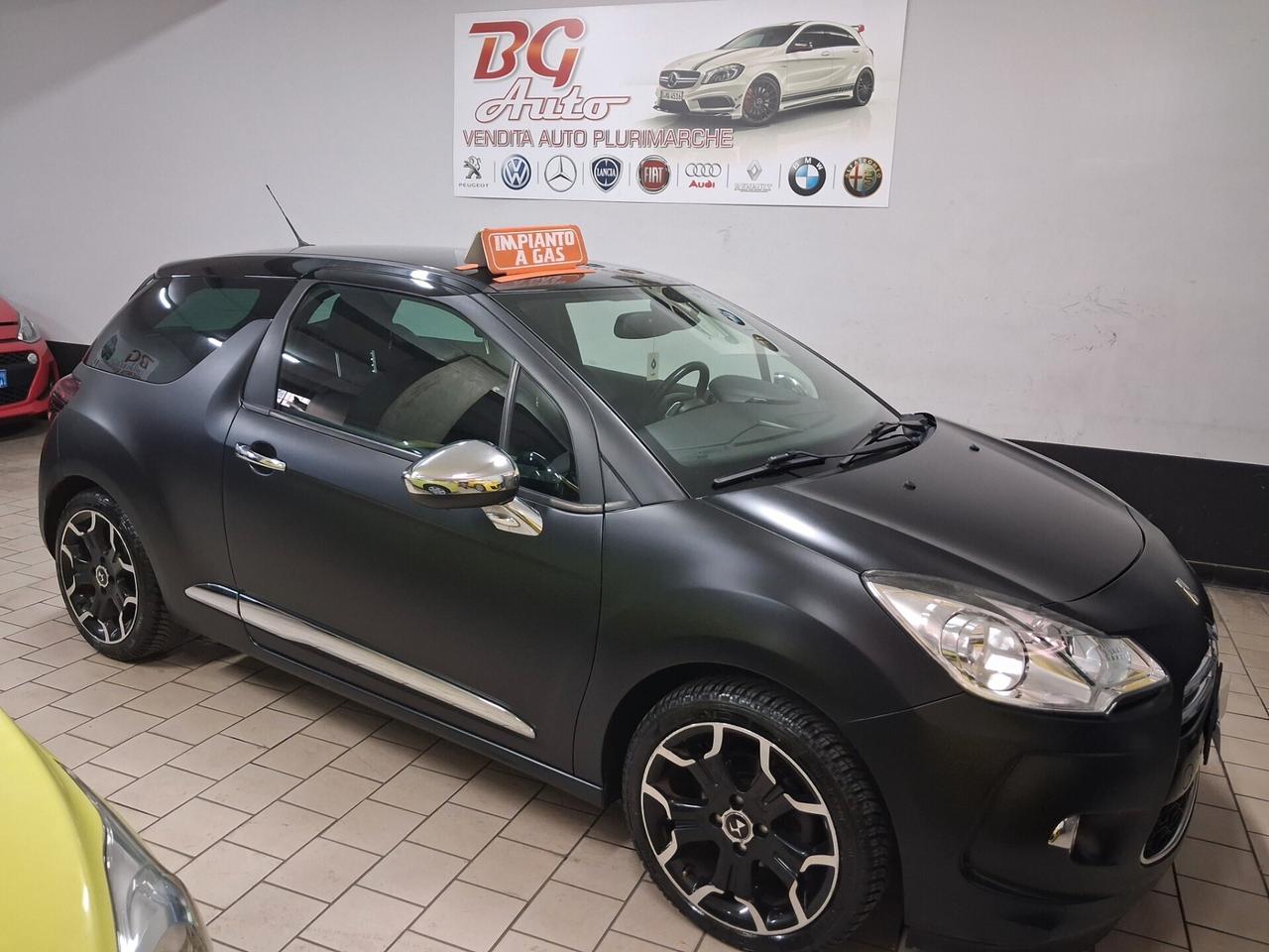 Citroen DS3 Just Black 1.4 GPL unico prop 2013
