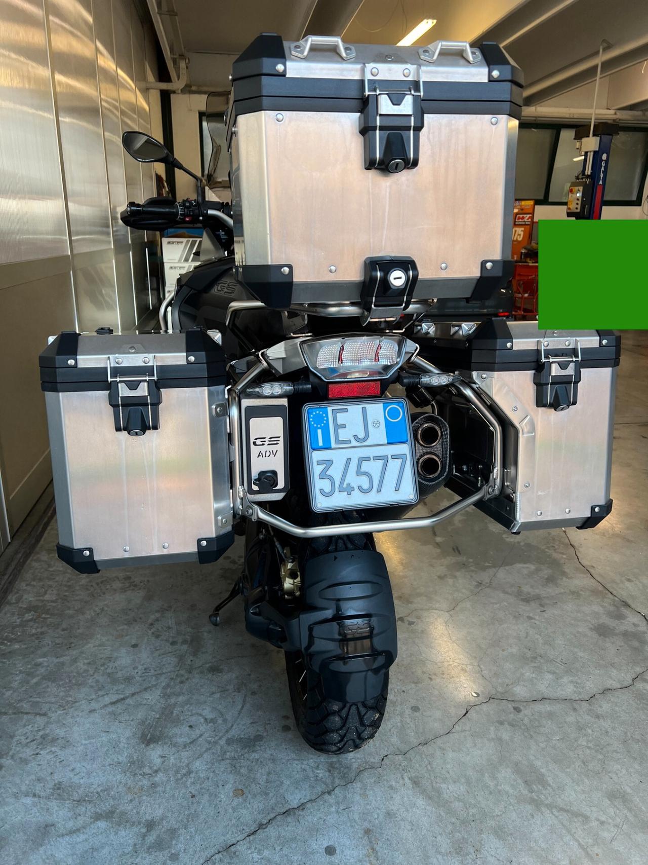 Bmw R 1200 GS Adventure Tris Valigie, Akrapovic, Cupolino Fumè, Raddle