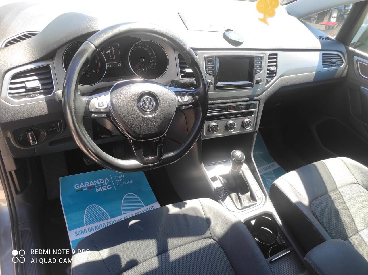 Volkswagen Golf Sportsvan 1.6 TDI 110CV Garanzia