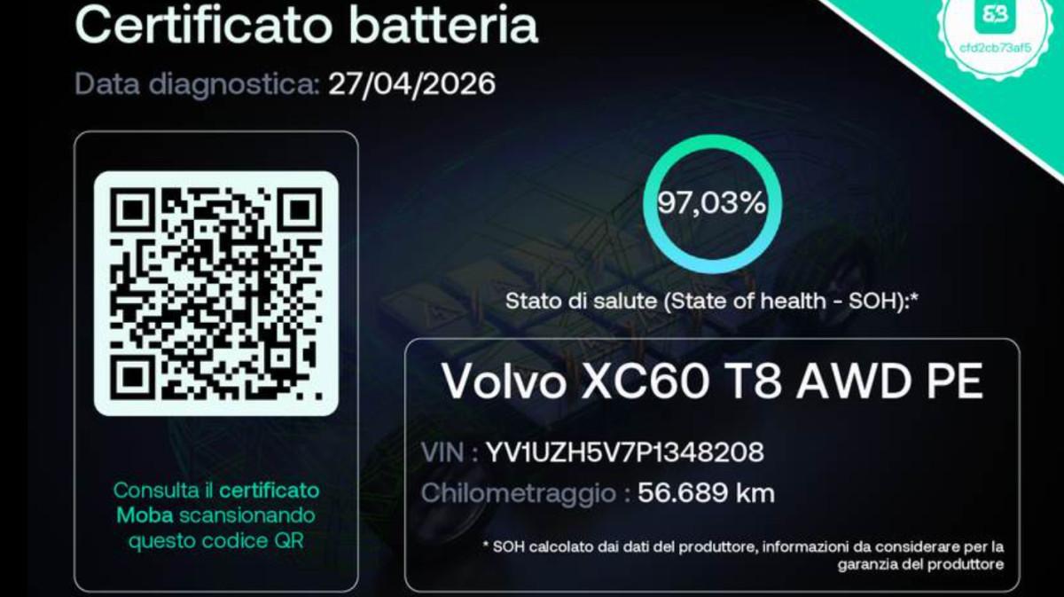 VOLVO Xc60 T8 Recharge Plug-In Hybrid Awd Aut. Polestar Eng.