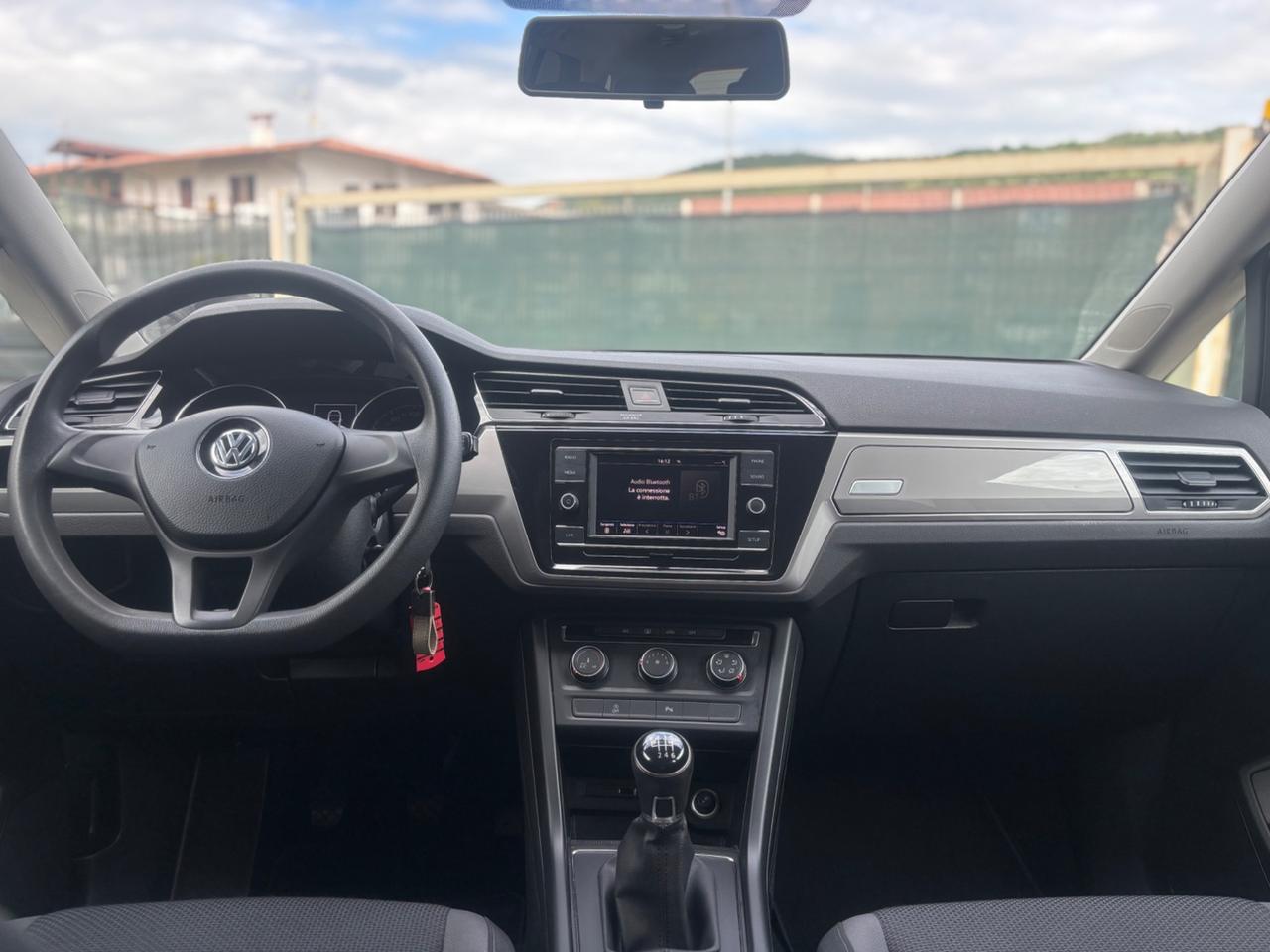 Volkswagen Touran 1.6 TDI 115 CV 7 posti km 180 mil anno 2019 euro 6