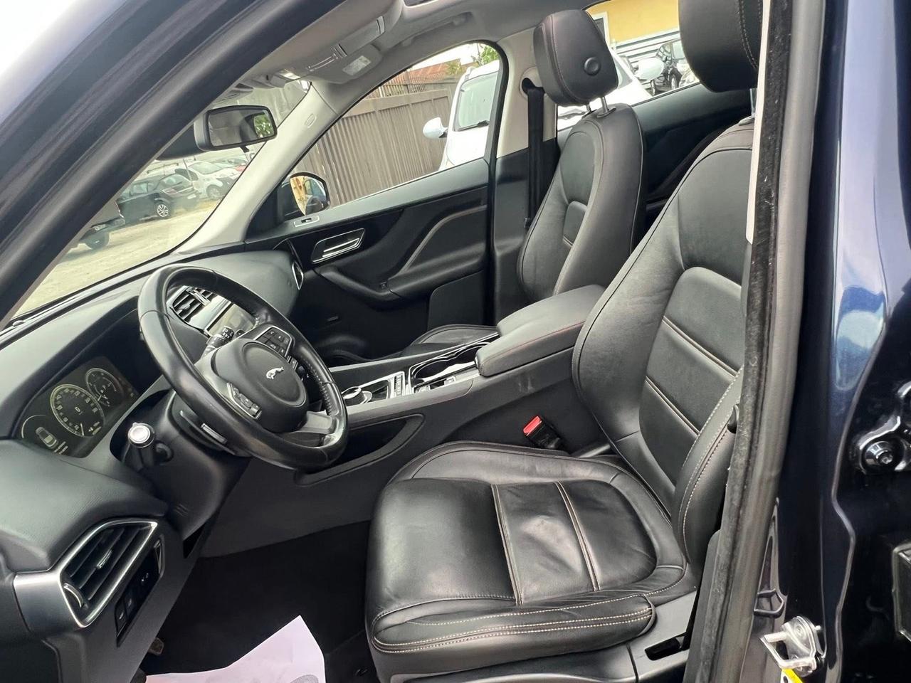 Jaguar F-Pace 2.0 D 180 CV AWD aut. R-Sport km 98 mila accetto permute e finanziamenti